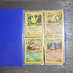 Wizards Vintage Pokemon Card Lot 48 Base Set Jungle Fossil Binder Pikachu - Image 2