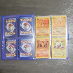 Wizards Vintage Pokemon Card Lot 48 Base Set Jungle Fossil Binder Pikachu - Image 4