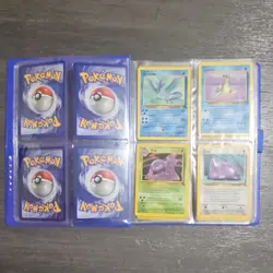 Wizards Vintage Pokemon Card Lot 48 Base Set Jungle Fossil Binder Pikachu - Image 5