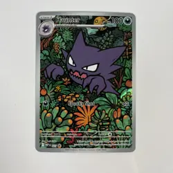 Haunter Mega Evolution Black Star Promo 027 Pokemon Card - Image 1