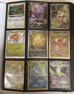 Pokemon English Binder Over 176 Cards - Image 2