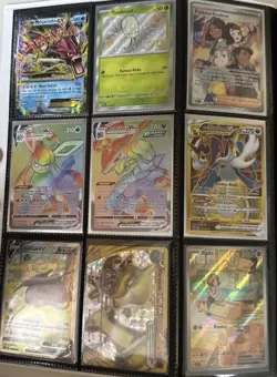Pokemon English Binder Over 176 Cards - Image 3