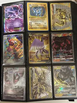 Pokemon English Binder Over 176 Cards - Image 4