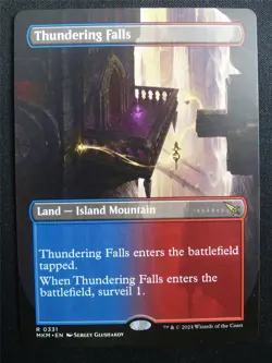 Thundering Falls Borderless - MKM - Mtg Card #3FA - Image 1