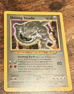 ✨Shining ⚙ Steelix ⚙ - 112/105 - Pokemon Neo Destiny Holo Rare Card✨ - Image 3