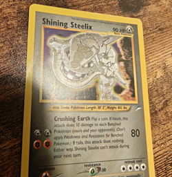 ✨Shining ⚙ Steelix ⚙ - 112/105 - Pokemon Neo Destiny Holo Rare Card✨ - Image 4