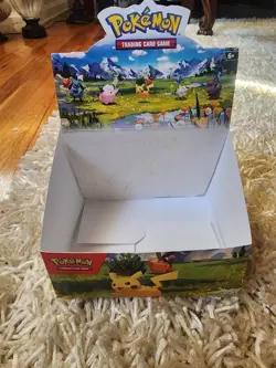 EMPTY READ Pokemon TCG Card Ascended Heroes Mini Tins DISPLAY BOX - Image 1