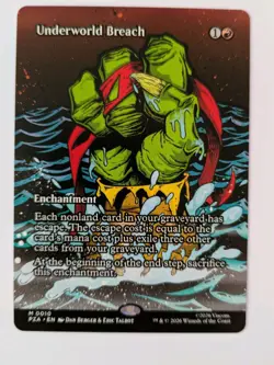 Underworld Breach (Regular) | TMNT MTG | Near Mint - Image 1