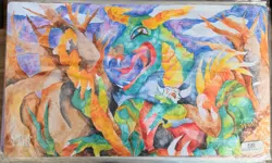 Brain Dead x Secret Lair Sakura-Tribe Elder Playmat MTG Magic the Gathering - Image 3