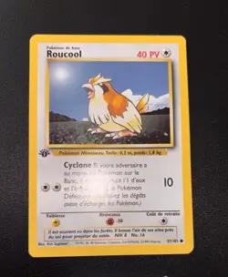 Carte Pokemon Roucool 57/102 Set de Base Edition 1 Wizards Excellent NM - Image 1