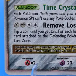 Pokemon Dialga G LV.X Ultra Rare 122/127 Platinum Holo No Gameplay! 1 owner!! - Image 4