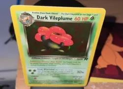 Pokemon Dark Vileplume 13/82 Team Rocket Set Holo Rare LP Condition Unlimited - Image 5