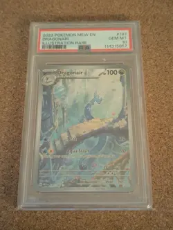 PSA 10 GEM MINT: Dragonair 181/165 Pokemon Sv: Scarlet & Violet 151 Holo IR - Image 1
