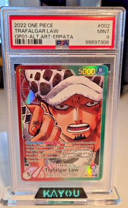 One Piece - OP01 - Romance Dawn- Trafalgar Law Leader- alt art- Manga- OP01-002 - Image 1