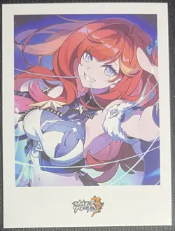 Honkai Impact 3rd Senadina Anime Polaroid Doujin Card v3 - Image 1