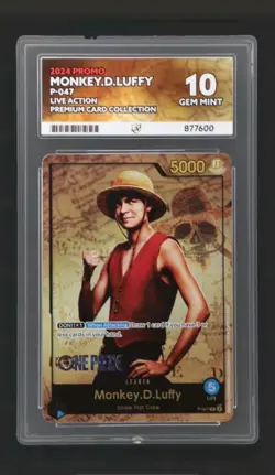 Monkey.D.Luffy P-047 - Live Action Premium Card Collection One Piece TCG ACE 10 - Image 2