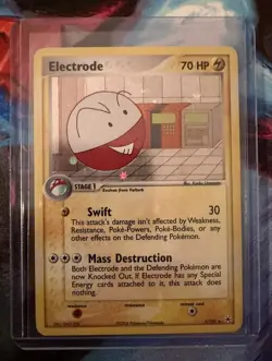 ELECTRODE 5/101 EX Hidden Legends HOLO SWIRL rare Pokemon TCG card NM+ CLEAN! - Image 2