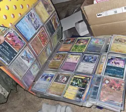 Mystery Pack Pokemon 1 Graded Card 8+, 1 Holo, 2 Reverse Holo, 40 Mix, 44 Cards - Image 3