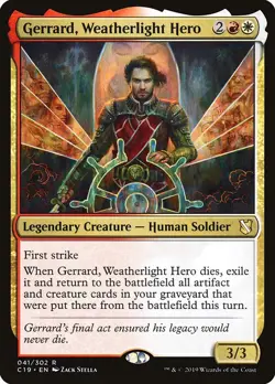 Gerrard, Weatherlight Hero - Set Commander 2019 - MTG - Image 1
