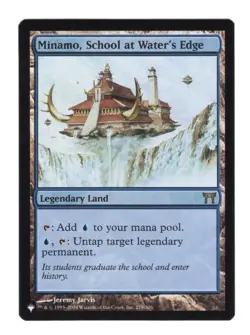 Minamo, School at Water's Edge - Foil NM, English MTG Mystery Booster Singles - Image 1