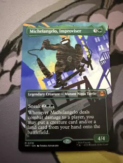 Michelangelo, Improviser (Borderless) Teenage Mutant Ninja Turtles Regular TMNT - Image 1