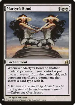 Martyr's Bond-The List-Regular-CMD-19-NM - Image 1