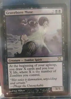 1x MTG Graveborn Muse - 10th Edition (10E) #145 - Magic the Gathering - Image 1
