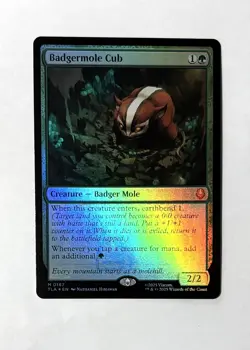 Badgermole Cub - FOIL - MTG Avatar - TLA 167 - Image 1
