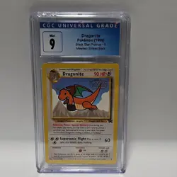 Pokemon Dragonite CGC 9 Wotc Promo 05/53 Regular 1999 Movie Promo Card - Image 1