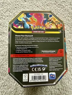 Pokemon TCG Mega Charizard Y ex Tin | Brand New & Sealed | FREE Delivery ✅ 🔥 - Image 2