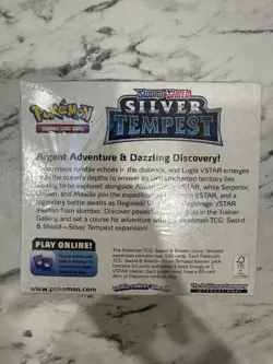 MARCHSVE $50 OFF Pokemon Silver Tempest Booster Box TCG Sword & Shield SEALED - Image 3