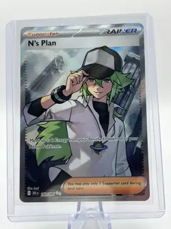 N's Plan 163/86 - Black Bolt - Pokemon TCG - Image 1