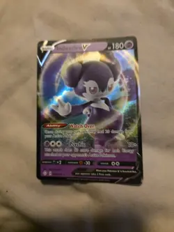 Pokemon TCG Indeedee V Shining Fates 039/072 Holo Ultra Rare - Image 1