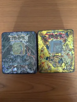 Yugioh Job Lot Collection Old And Modern Cards With Classic Blue Eyes In Tins - Image 2