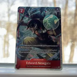 One Piece CCG Edward.Newgate ST15-002 SR Alt Art English - Image 1