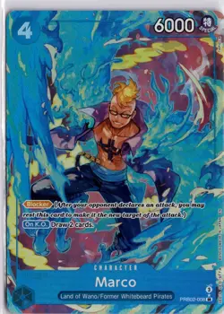 Marco Alternate Art PRB02-008 Premium Booster The Best Vol. 2 Foil Trading Card - Image 1