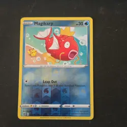 Pokemon Magikarp Reverse Holo 039/192 Swsh02: Rebel Clash Common Basic 30 HP - Image 1