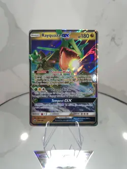 Pokemon TCG Rayquaza GX Celestial Storm 109/168 Holo Ultra Rare NM 🍬 - Image 1