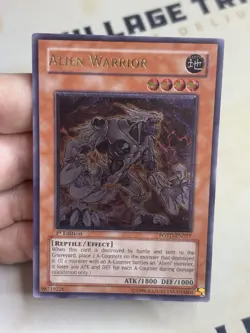 Alien Warrior POTD-EN027 Ultimate Rare 1st Edition YuGiOh! NM EURO Print - Image 2
