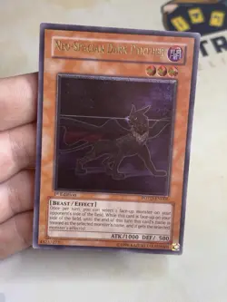 Neo-Spacian Dark Panther POTD-EN005 Ultimate Rare 1st Edition YuGiOh! NM EURO - Image 2