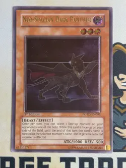 Neo-Spacian Dark Panther POTD-EN005 Ultimate Rare 1st Edition YuGiOh! NM EURO - Image 4