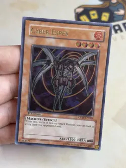 Cyber Esper CDIP-EN005 Ultimate Rare 1st Edition YuGiOh! NM EURO Print - Image 3