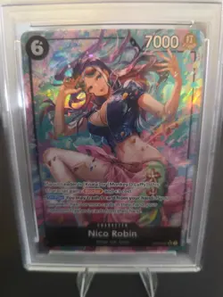 One Piece 2025 OP12-087 Legacy Of The Master Nico Robin Alt Art PSA 10 - Image 2
