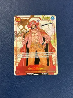 Gol D. Roger OP09-118 Alt Art SEC Emperors in the New World ONE PIECE US NM TCG - Image 1