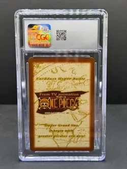 Chopper Holo Hyper Battle CGC 9 One Piece Vintage Japanese Carddass H18 2001 - Image 2