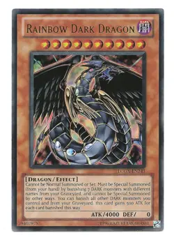 Rainbow Dark Dragon LCGX-EN243 Ultra Rare Yu-Gi-Oh Card (Unl) New - Image 1