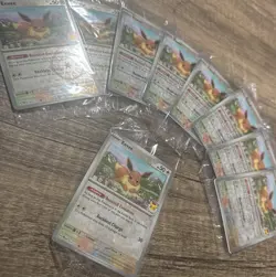 Sealed Eevee Pokemon Day 2025 Promo Card ✔ Stamped Reverse Holo 074/131 - Image 3
