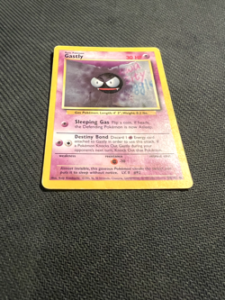 Pokemon Base Set 4th Print Card Gastly 50/102 1999-2000 MP - Image 4
