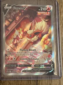 Flareon V SWSH179 SWSH: Sword & Shield Promo Cards Holo - Image 1