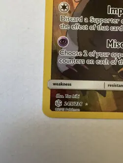 Mimikyu 245/236 Cosmic Eclipse Character Secret Rare Holo Pokemon Card *New * - Image 4